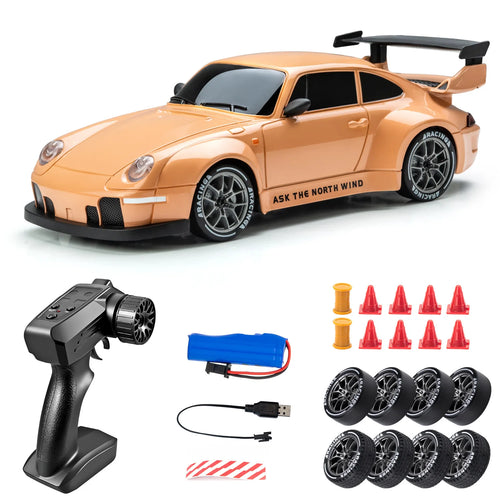 DriftCars Pro — Samochód RC Drift 1:24, 4WD, LED