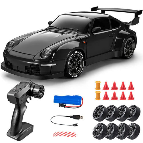 DriftCars Pro — Samochód RC Drift 1:24, 4WD, LED